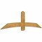 Ekena Millwork Bellingham Rough Sawn Timber Gable Bracket, Western Red Cedar, 84"W x 24"H x 2"D x 6"F, 7/12 Pitch GBW084X24X0206BEL00RWR - alternate 2